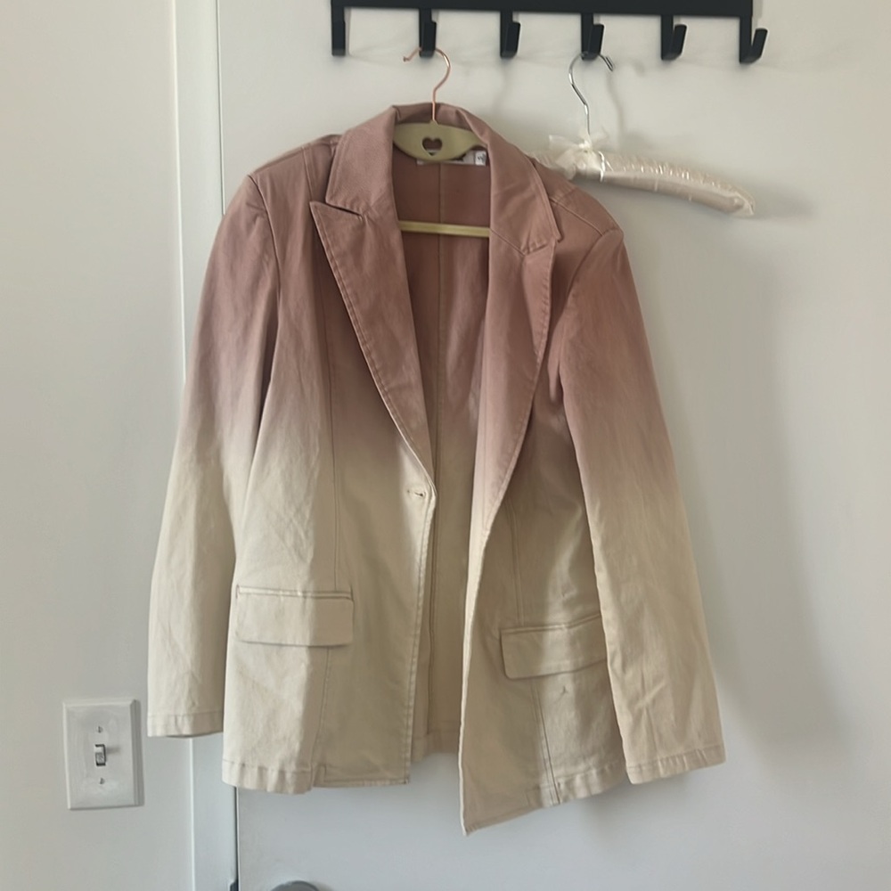 Gradient Color Blazer/Jacket S - image 2